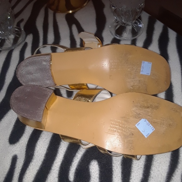 Gold Sandals - Picture 2 of 4